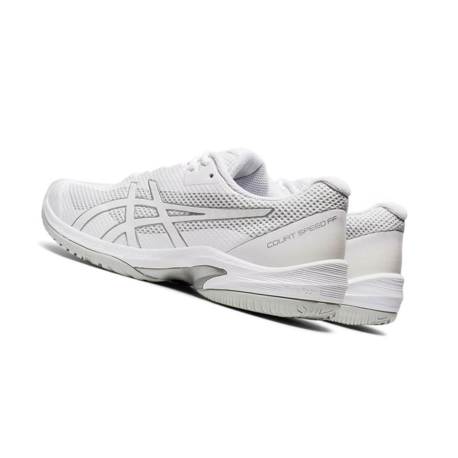 White Women's Asics COURT SPEED FF Tennis Shoes | US81642EY - Asics Outlet Sale