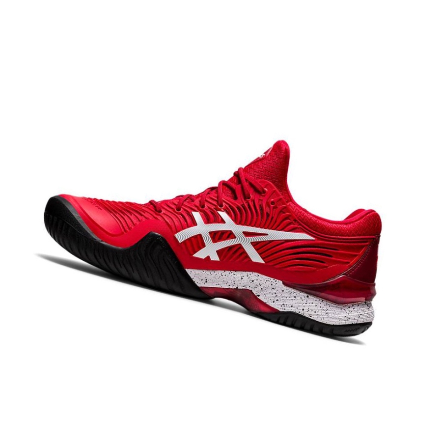 Red Men's Asics COURT FF Tennis Shoes | US53107HE - Asics Outlet Sale