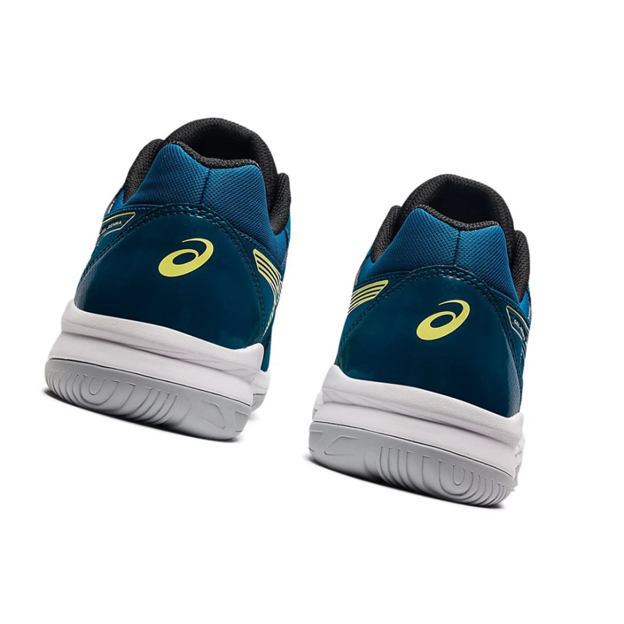 Deep Sea Teal / Glow Yellow Men's Asics GEL-RENMA Tennis Shoes | US41735PW - Asics Outlet Sale