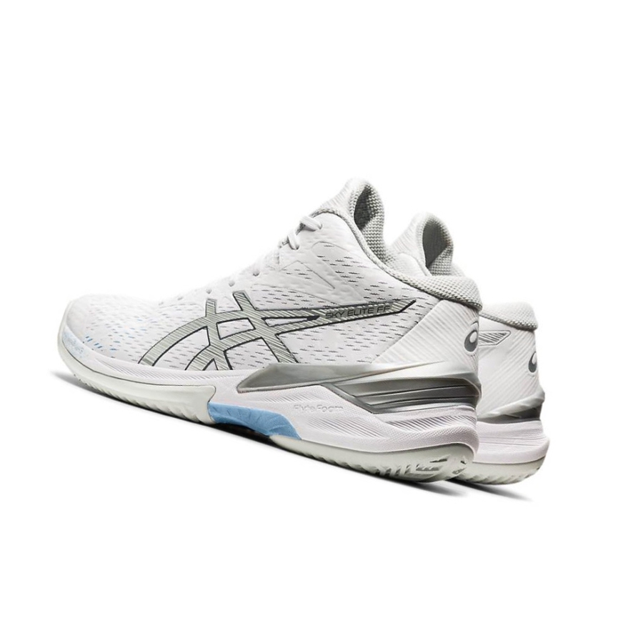 White Women's Asics SKY ELITE FF MT Volleyball Shoes | US54960ZO - Asics Outlet Sale