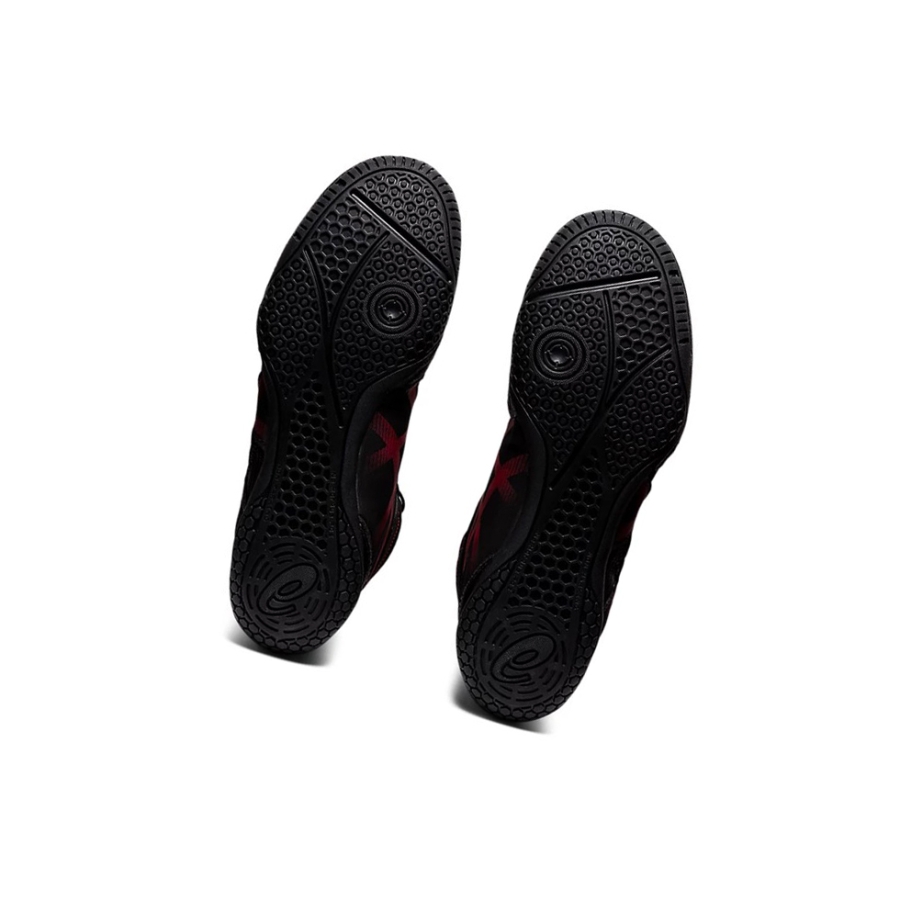 Black / Red Men's Asics MATCONTROL 2 Wrestling Shoes | US40639DO - Asics Outlet Sale