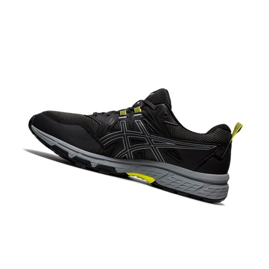 Black Men's Asics GEL-VENTURE 8 Trail Running Shoes | US25176PM - Asics Outlet Sale
