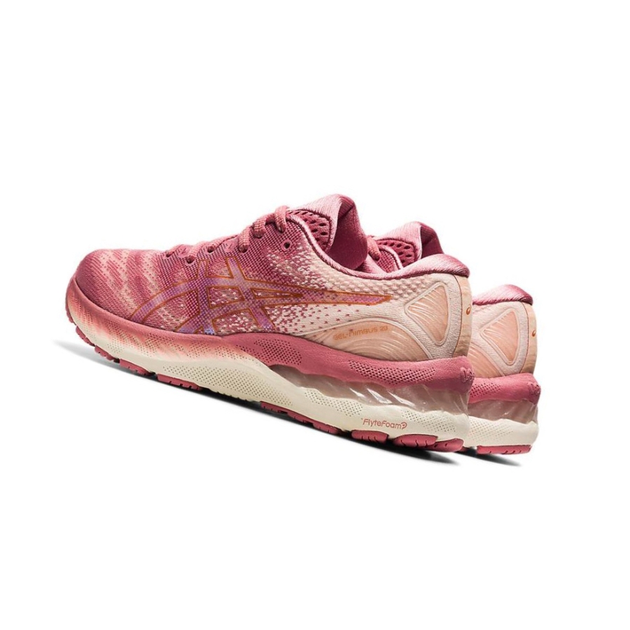 Rose Women's Asics GEL-NIMBUS 23 Running Shoes | US94273VP - Asics Outlet Sale