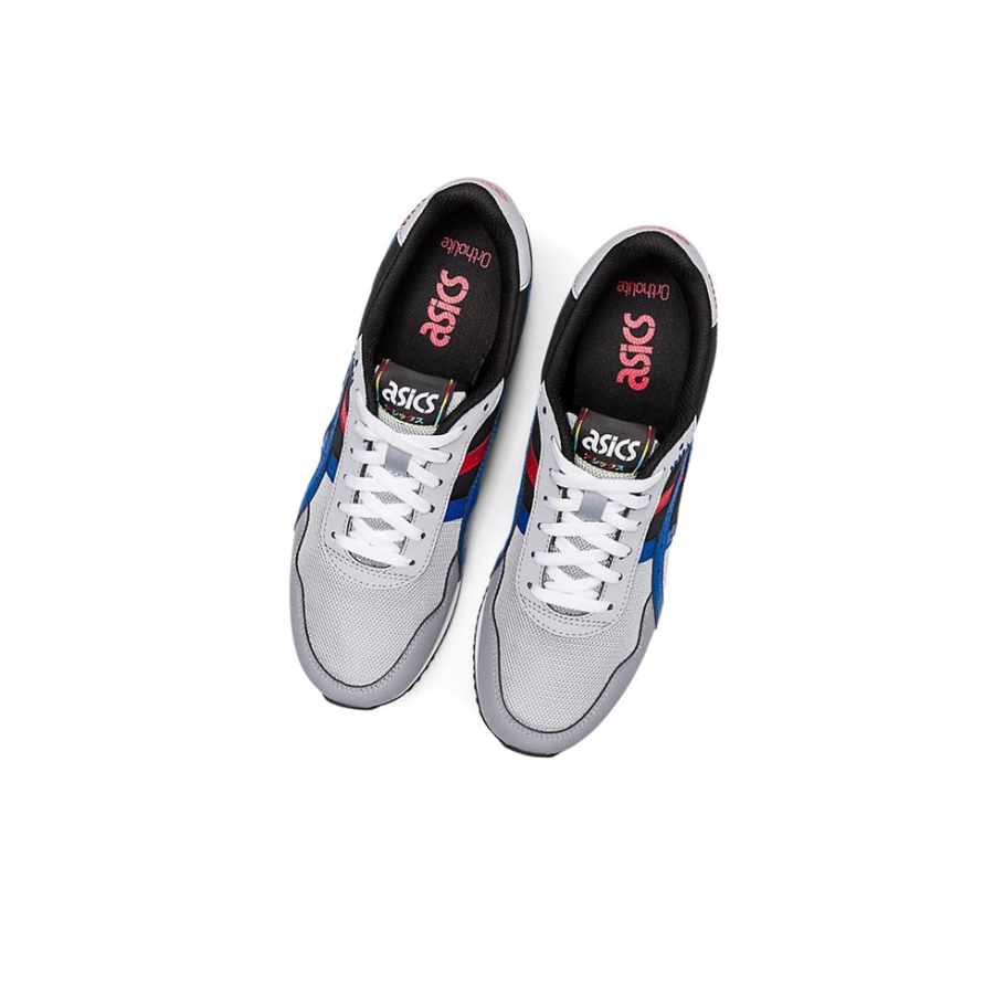 Piedmont Grey / Tuna Blue Men's Asics TIGER RUNNER Sneakers | US38167RO - Asics Outlet Sale