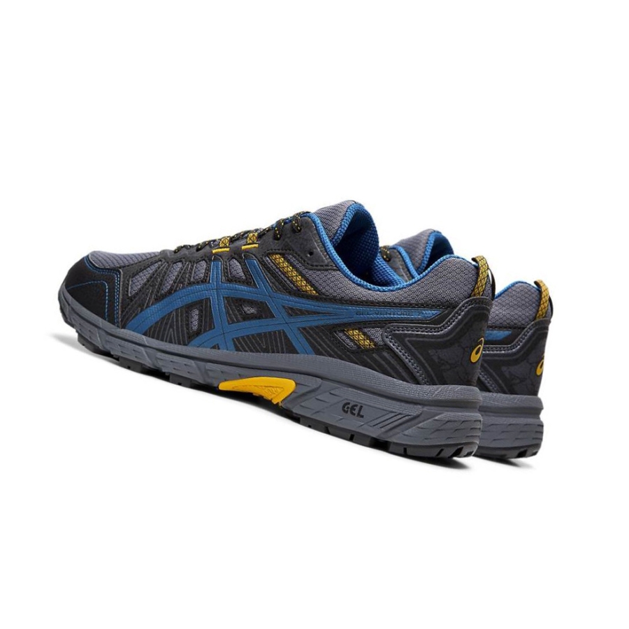 Dark Grey Men's Asics GEL-VENTURE 7 Trail Trail Running Shoes | US39470TG - Asics Outlet Sale