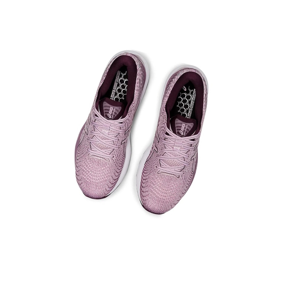 Barely Rose / Deep Plum Women's Asics GEL-CUMULUS 24 Running Shoes | US71238HL - Asics Outlet Sale