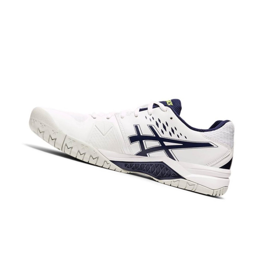 White Men's Asics GEL-CHALLENGER 12 Tennis Shoes | US28904SW - Asics Outlet Sale