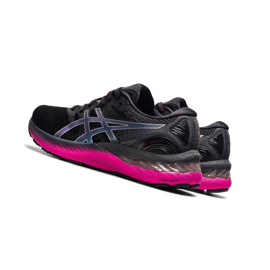 Black Women's Asics GEL-NIMBUS 23 Running Shoes | US19804GT - Asics Outlet Sale
