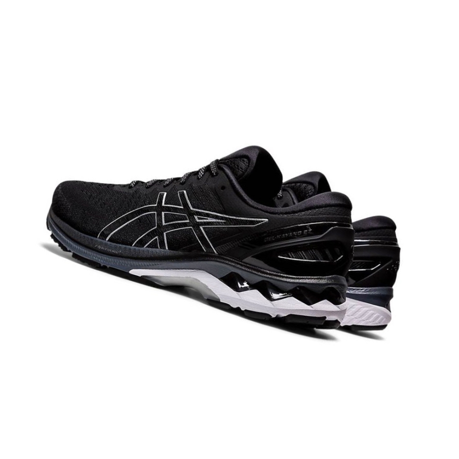 Black Men's Asics GEL-KAYANO 27 Wide Running Shoes | US12764BZ - Asics Outlet Sale