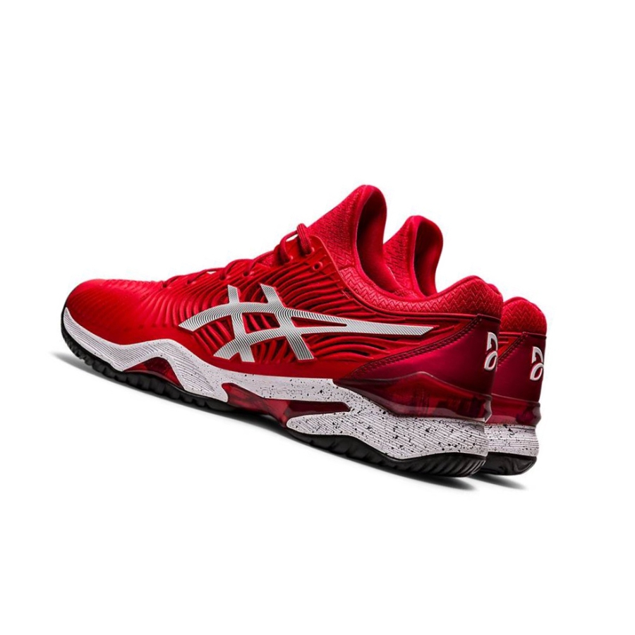 Red Men's Asics COURT FF Tennis Shoes | US53107HE - Asics Outlet Sale