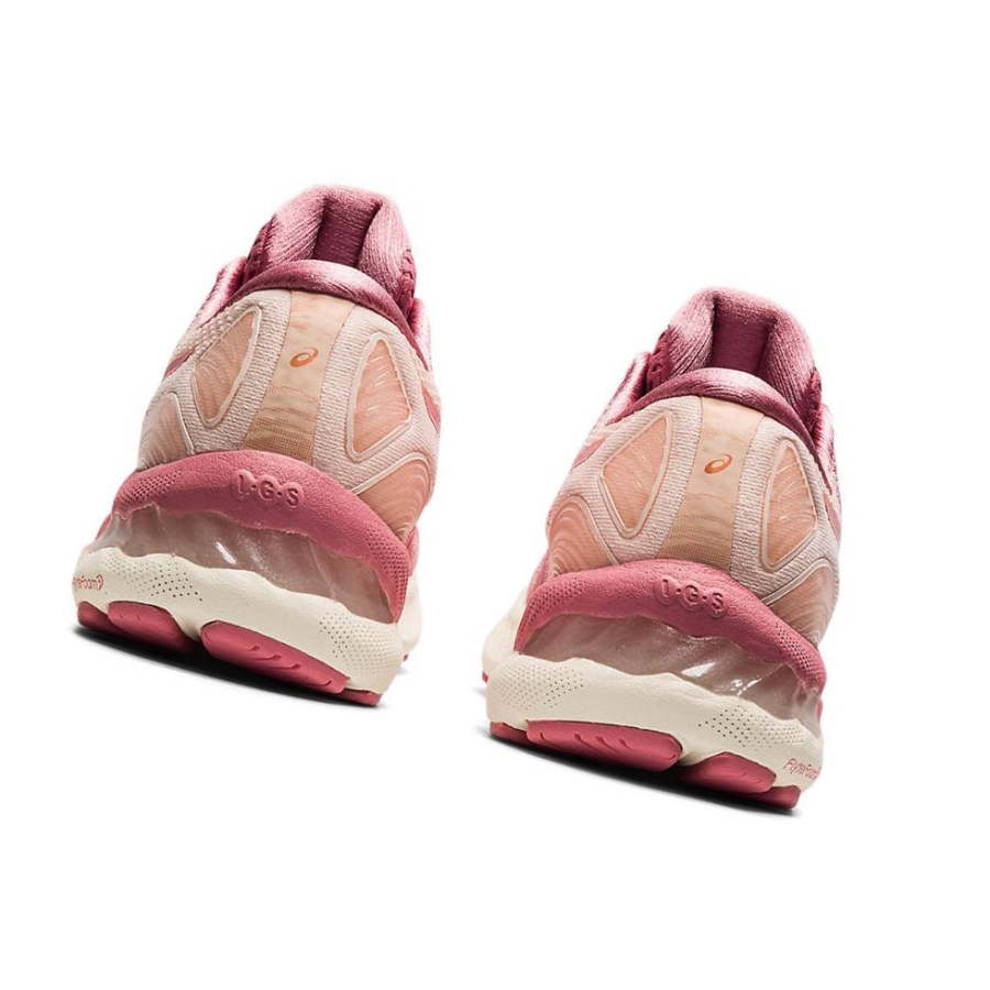 Rose Women's Asics GEL-NIMBUS 23 Running Shoes | US94273VP - Asics Outlet Sale