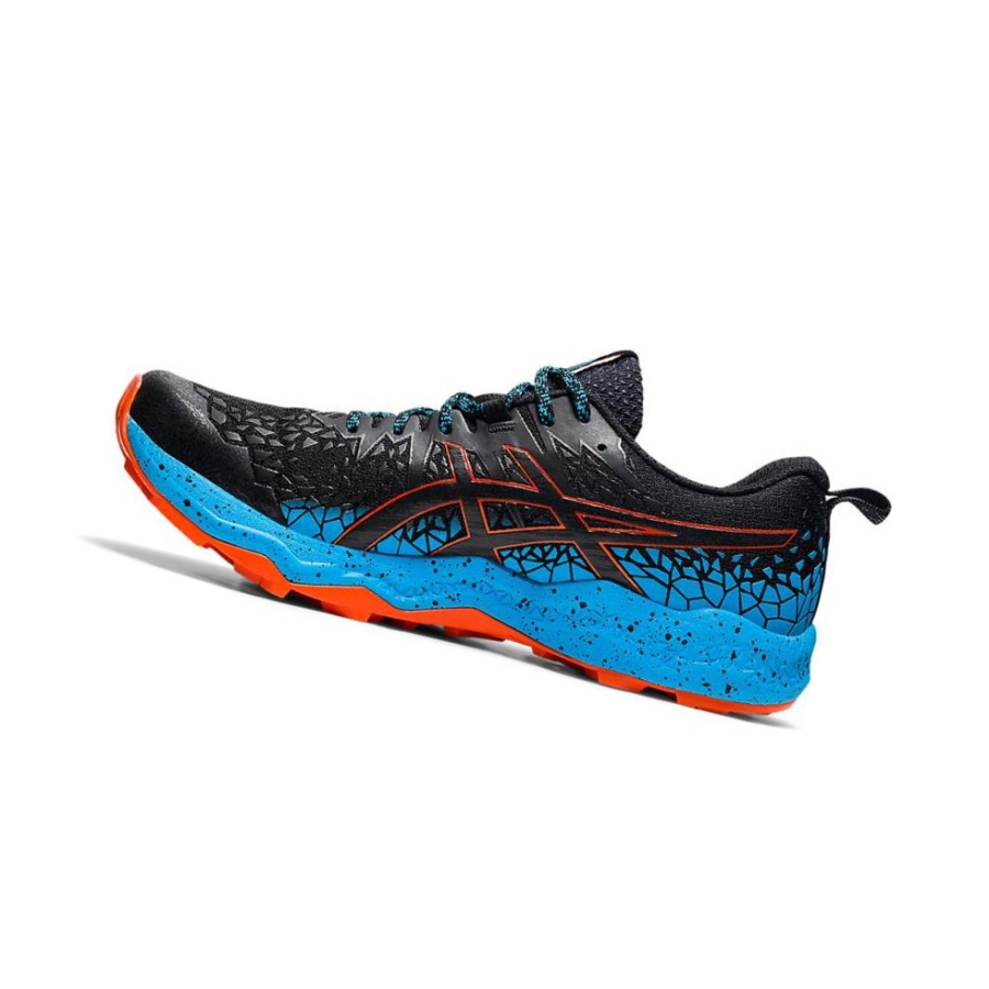 Black Men's Asics FUJITRABUCO Trail Running Shoes | US23598AS - Asics Outlet Sale