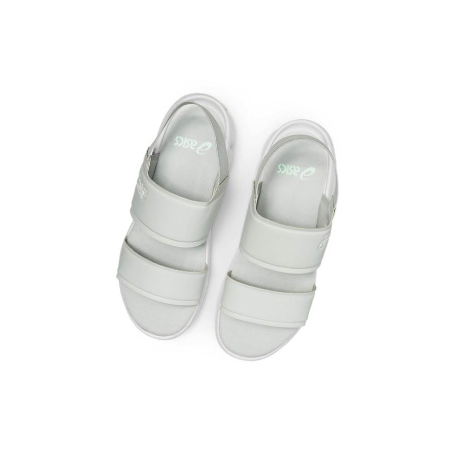 White Men's Asics GEL-QUANTUM 90 SD FO Sandals | US04518TH - Asics Outlet Sale