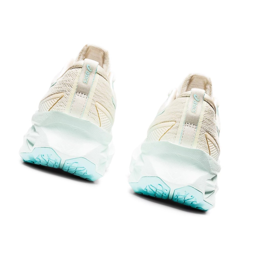 Birch / Clear Blue Women's Asics NOVABLAST 2 Running Shoes | US97148NC - Asics Outlet Sale