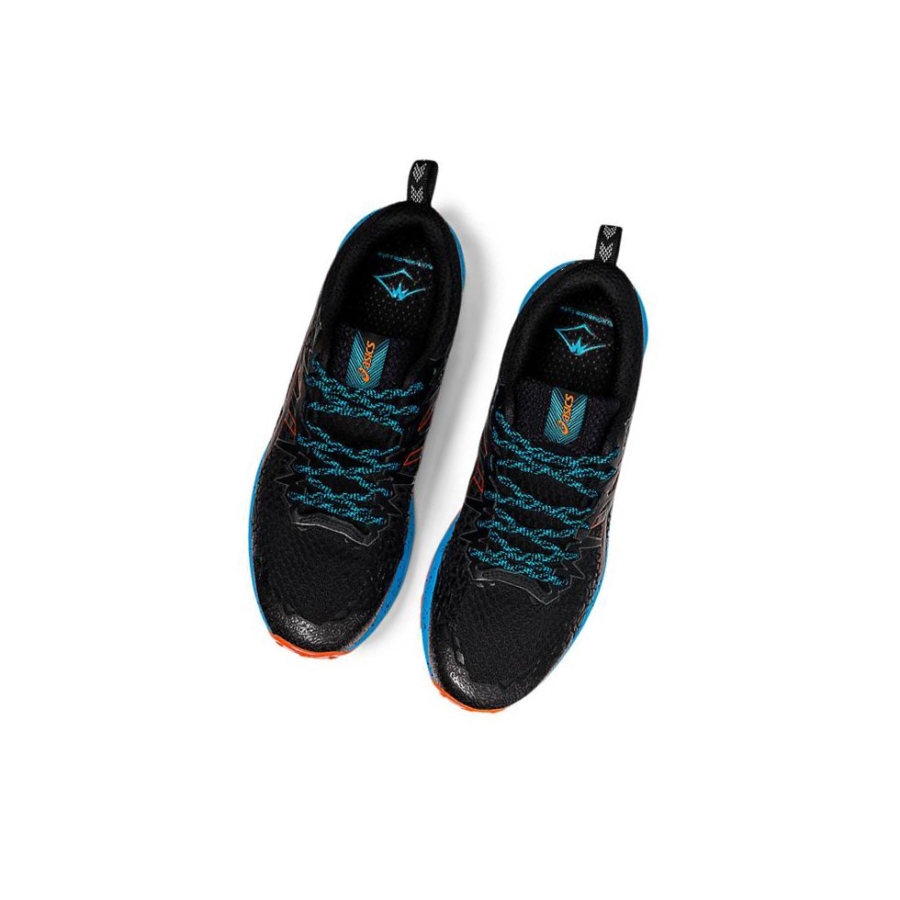 Black Men's Asics FUJITRABUCO Trail Running Shoes | US23598AS - Asics Outlet Sale