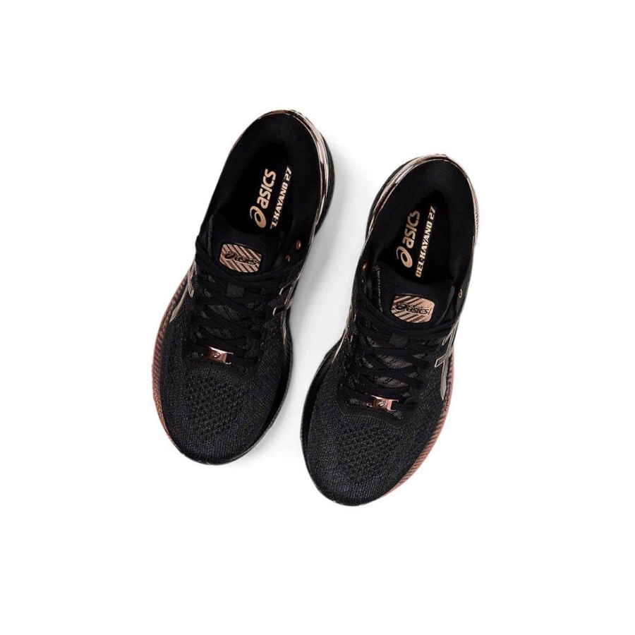 Black Women's Asics GEL-KAYANO 27 PLATINUM Running Shoes | US74358XF - Asics Outlet Sale