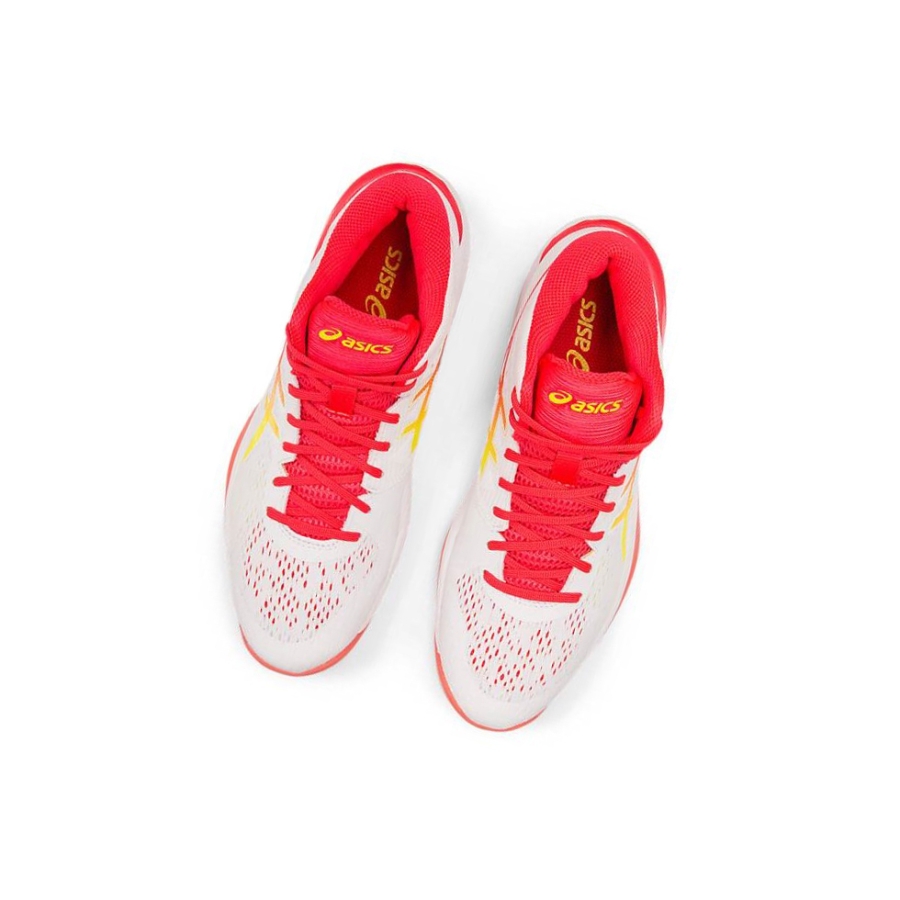 White Women's Asics SKY ELITE FF MT Volleyball Shoes | US58137YI - Asics Outlet Sale