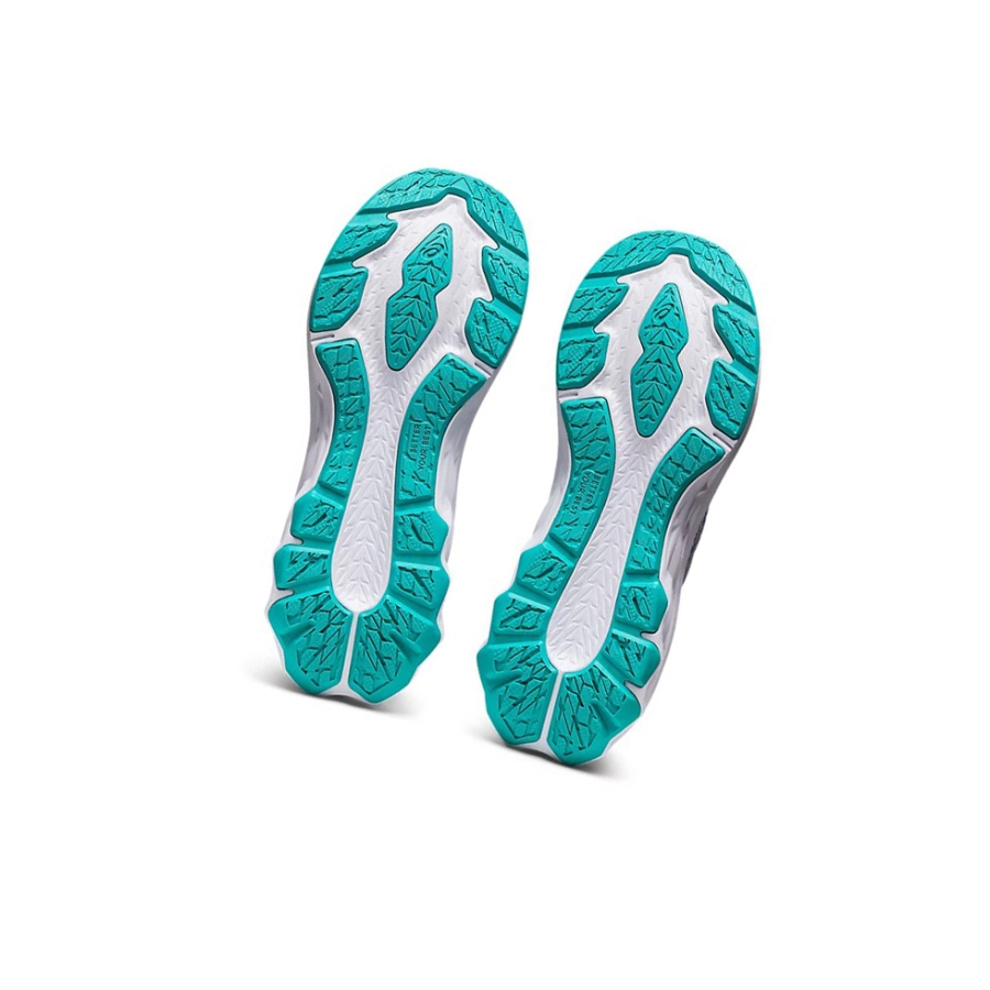 Piedmont Grey / Lavender Glow Kids' Asics NOVABLAST 2 GS Running Shoes | US80529GT - Asics Outlet Sale