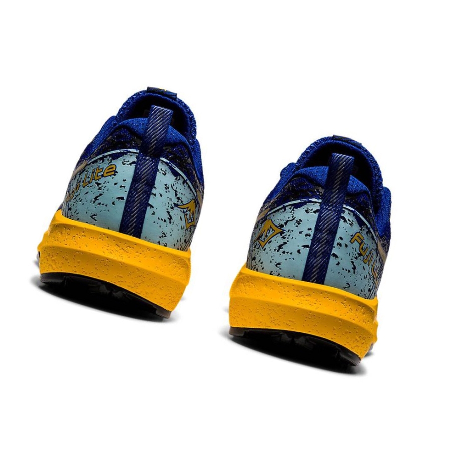 Blue Men's Asics FUJI LITE 2 Trail Running Shoes | US79348BK - Asics Outlet Sale