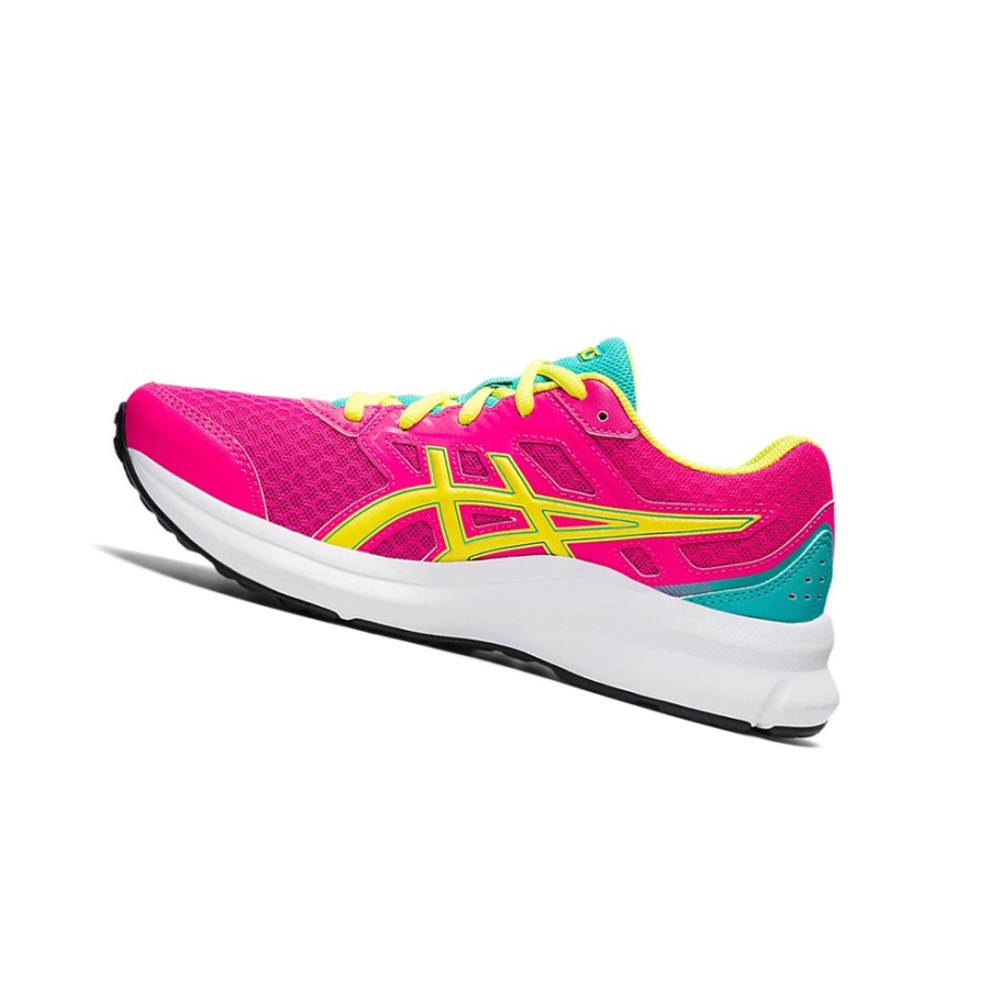 Pink Glo / Sour Yuzu Kids' Asics JOLT 3 GS Running Shoes | US12809KM - Asics Outlet Sale