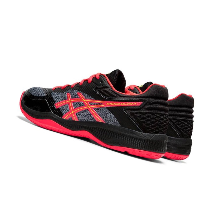 Black Women's Asics NETBURNER BALLISTIC FF Volleyball Shoes | US15764AQ - Asics Outlet Sale