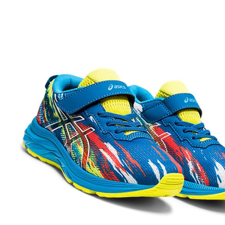 Reborn Blue / Sour Yuzu Kids' Asics PRE NOOSA TRI 13 PS Running Shoes | US96201BM - Asics Outlet Sale