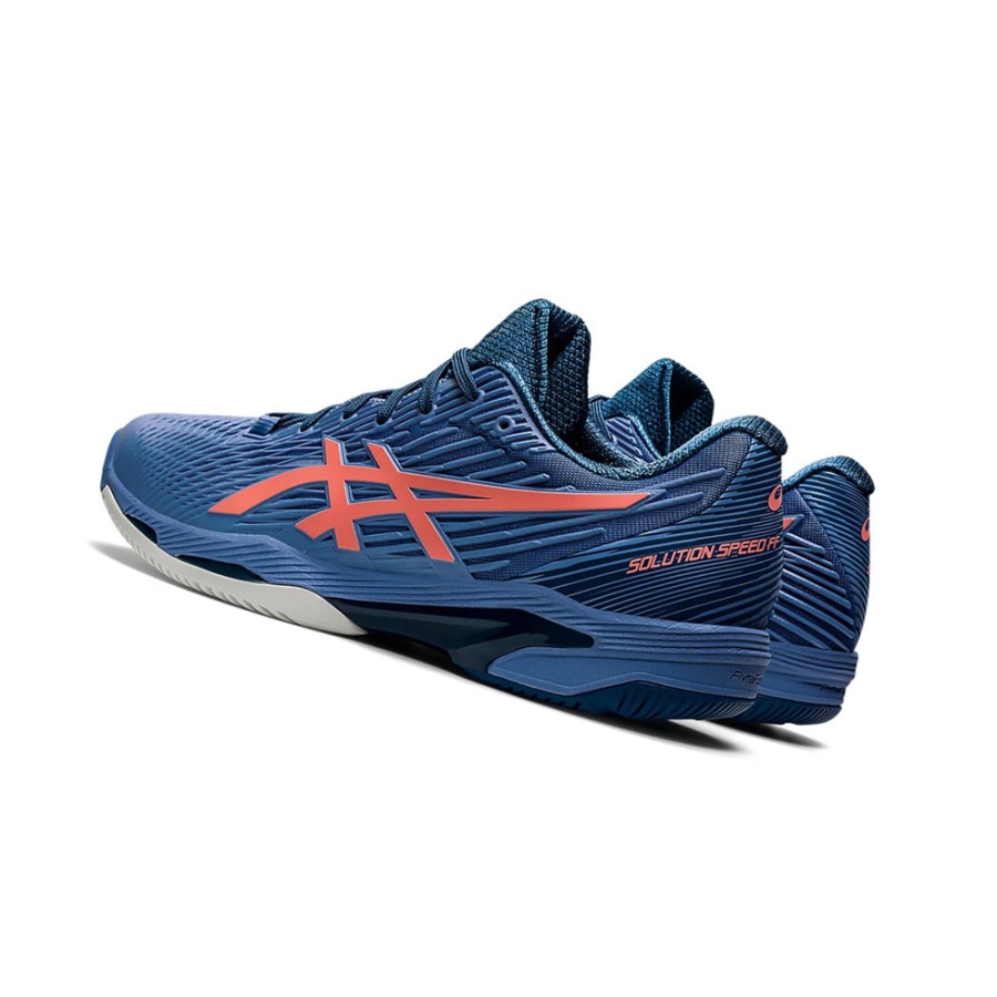 Blue Harmony / Guava Men's Asics SOLUTION SPEED FF 2 Tennis Shoes | US35906TZ - Asics Outlet Sale