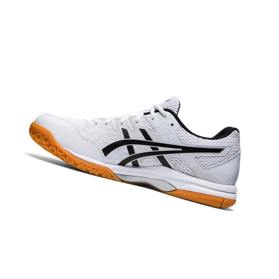 White Men's Asics GEL-FURTHER UP Volleyball Shoes | US82039KD - Asics Outlet Sale