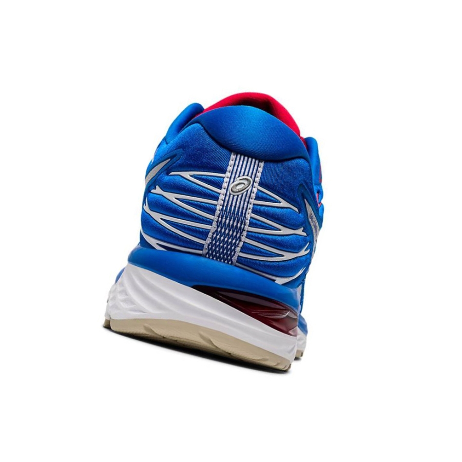 Blue Men's Asics GEL-CUMULUS 21 Retro Tokyo Running Shoes | US28956FA - Asics Outlet Sale