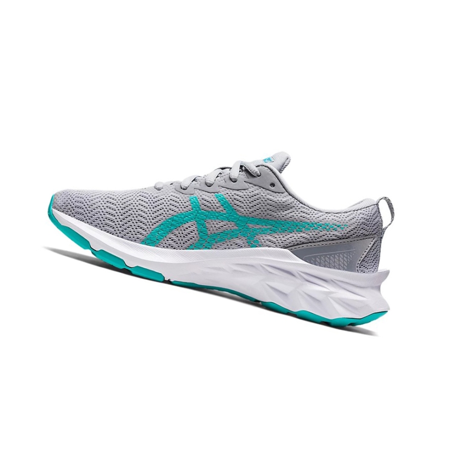 Piedmont Grey / Lavender Glow Kids' Asics NOVABLAST 2 GS Running Shoes | US80529GT - Asics Outlet Sale