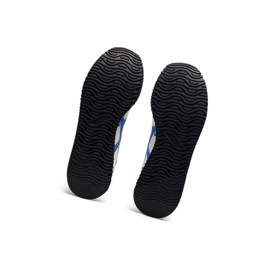 White / Blue Women's Asics TIGER RUNNER Sneakers | US92387UT - Asics Outlet Sale