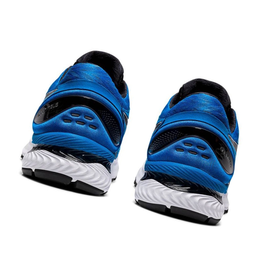 Blue Men's Asics GEL-NIMBUS 22 Running Shoes | US85917YC - Asics Outlet Sale