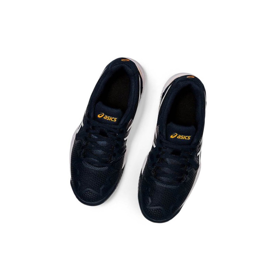 Navy Kids' Asics GEL-RESOLUTION 8 Clay GS Tennis Shoes | US91052TM - Asics Outlet Sale