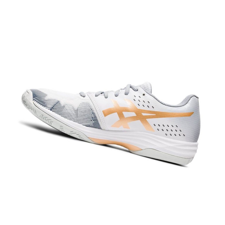 White Women's Asics GEL-TACTIC 2 Volleyball Shoes | US74132JD - Asics Outlet Sale