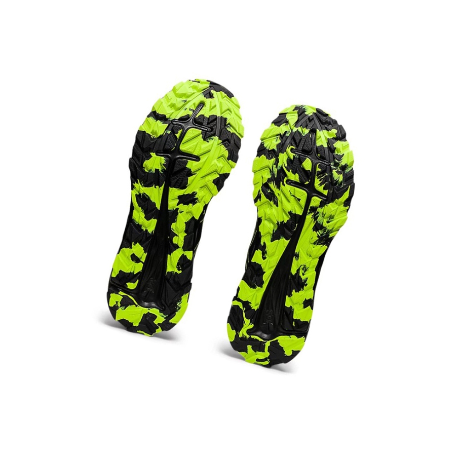 Black / Hazard Green Men's Asics GEL-EXCITE TRAIL Running Shoes | US43672SW - Asics Outlet Sale