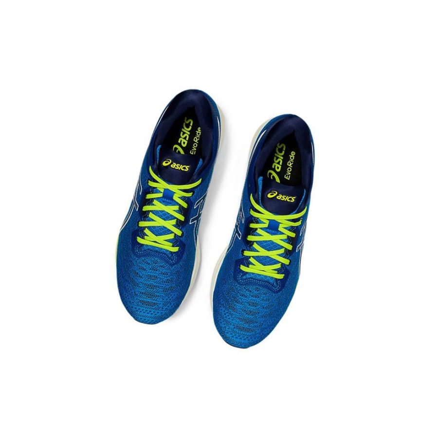 Blue Men's Asics EVORIDE Running Shoes | US18639PF - Asics Outlet Sale