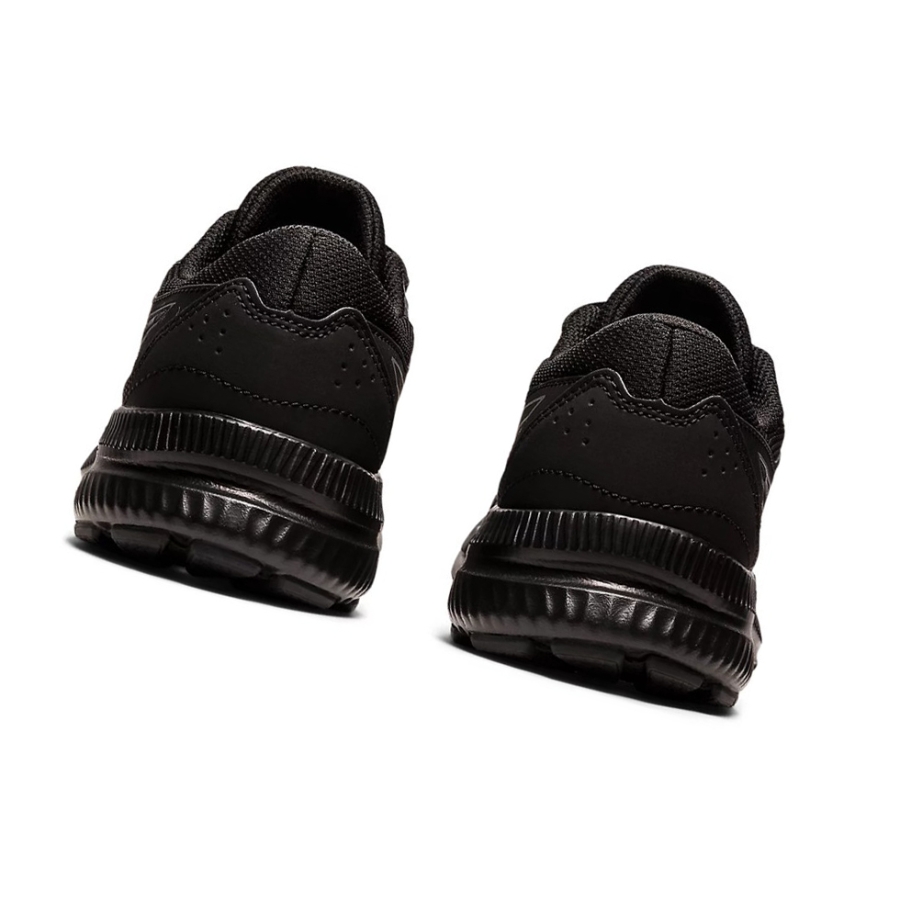 Black / Carrier Grey Kids' Asics CONTEND 8 GS Running Shoes | US52847QS - Asics Outlet Sale