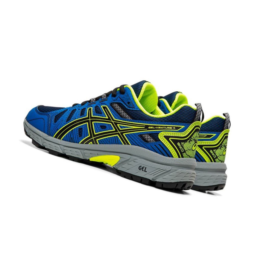 Black Kids' Asics GEL-VENTURE 7 GS Running Shoes | US60825FT - Asics Outlet Sale