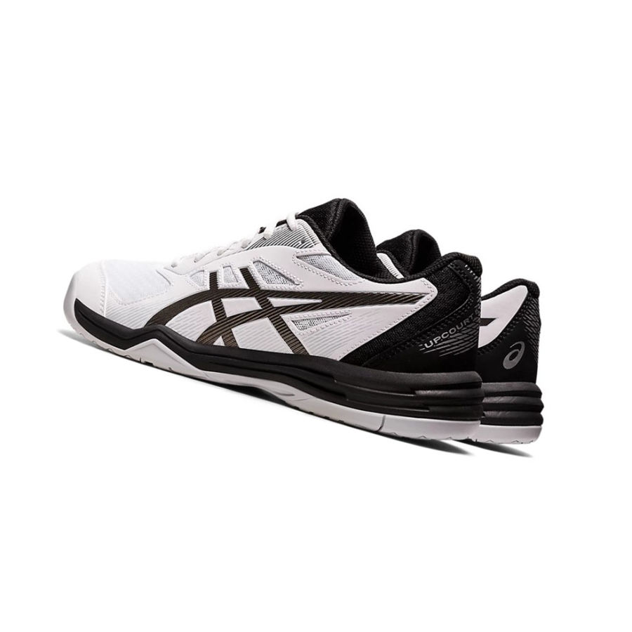 White / Gunmetal Men's Asics UPCOURT 5 Volleyball Shoes | US71308CV - Asics Outlet Sale
