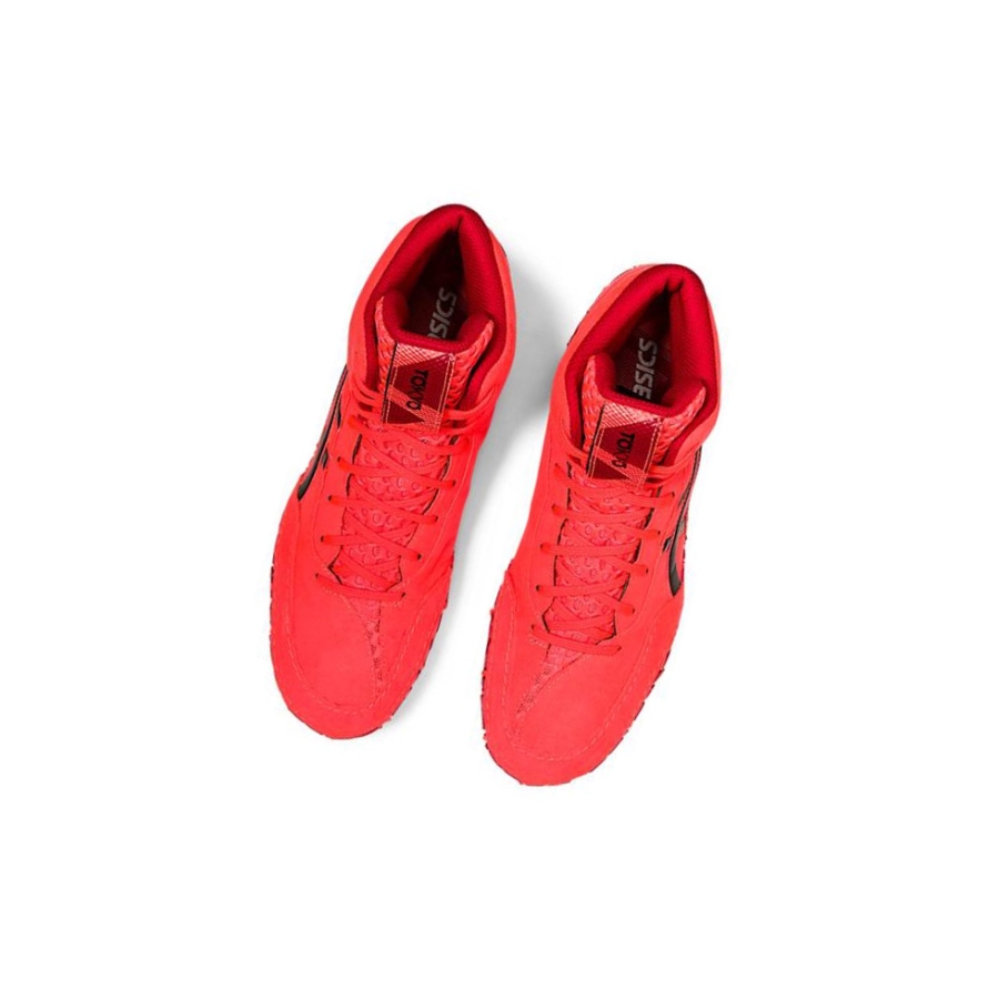Red Men's Asics AGGRESSOR 4 Tokyo Wrestling Shoes | US12579DM - Asics Outlet Sale