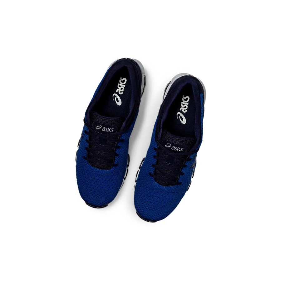 Navy Men's Asics GEL-QUANTUM 360 5 Knit Sneakers | US18736DN - Asics Outlet Sale