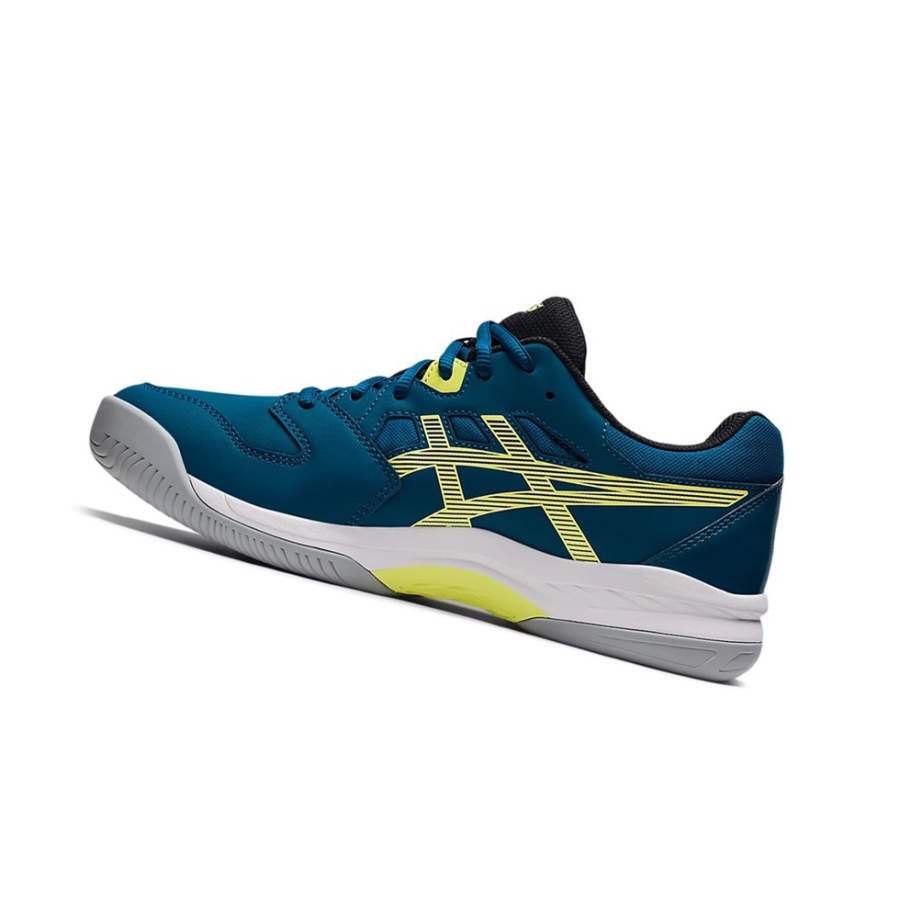 Deep Sea Teal / Glow Yellow Men's Asics GEL-RENMA Tennis Shoes | US41735PW - Asics Outlet Sale