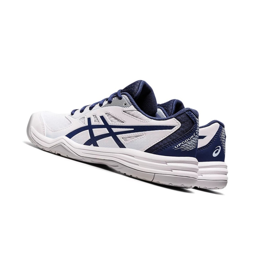 White / Deep Ocean Women's Asics UPCOURT 5 Volleyball Shoes | US06982SY - Asics Outlet Sale