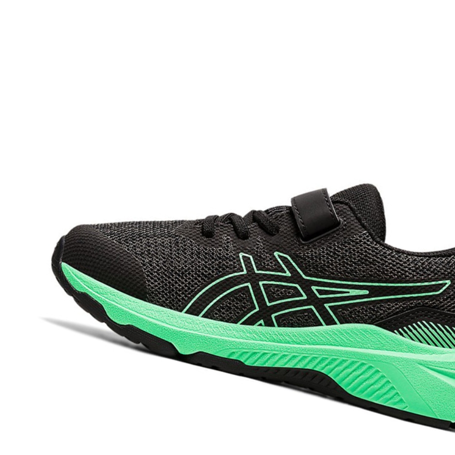 Graphite Grey / New Leaf Kids' Asics GT-1000 11 PS Running Shoes | US23491RO - Asics Outlet Sale