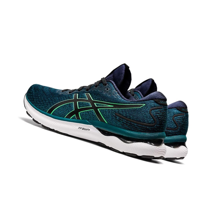 Velvet Pine / New Leaf Men's Asics GEL-NIMBUS 24 Running Shoes | US84702GD - Asics Outlet Sale