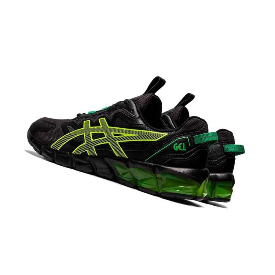 Black / Safety Yellow Women's Asics GEL-QUANTUM 90 Sneakers | US62403GF - Asics Outlet Sale