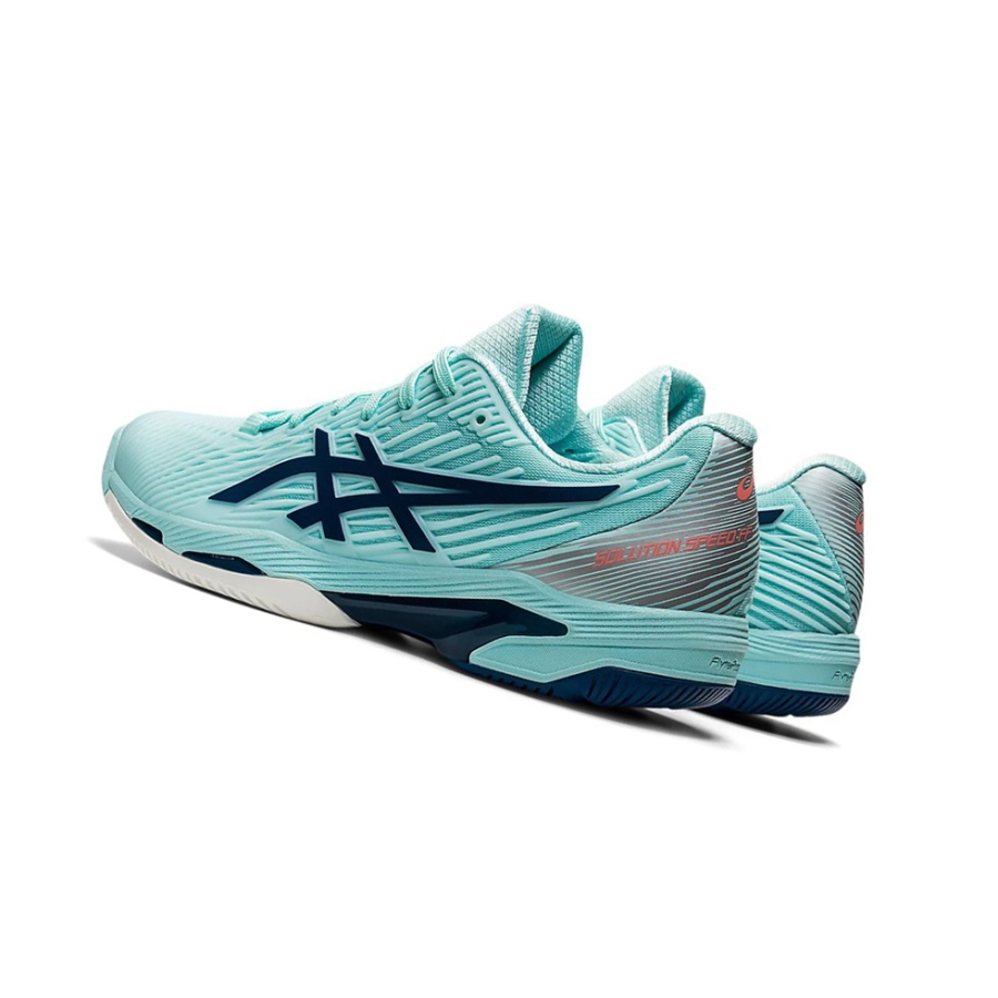 Clear Blue / Light Indigo Women's Asics SOLUTION SPEED FF 2 Tennis Shoes | US53912FO - Asics Outlet Sale