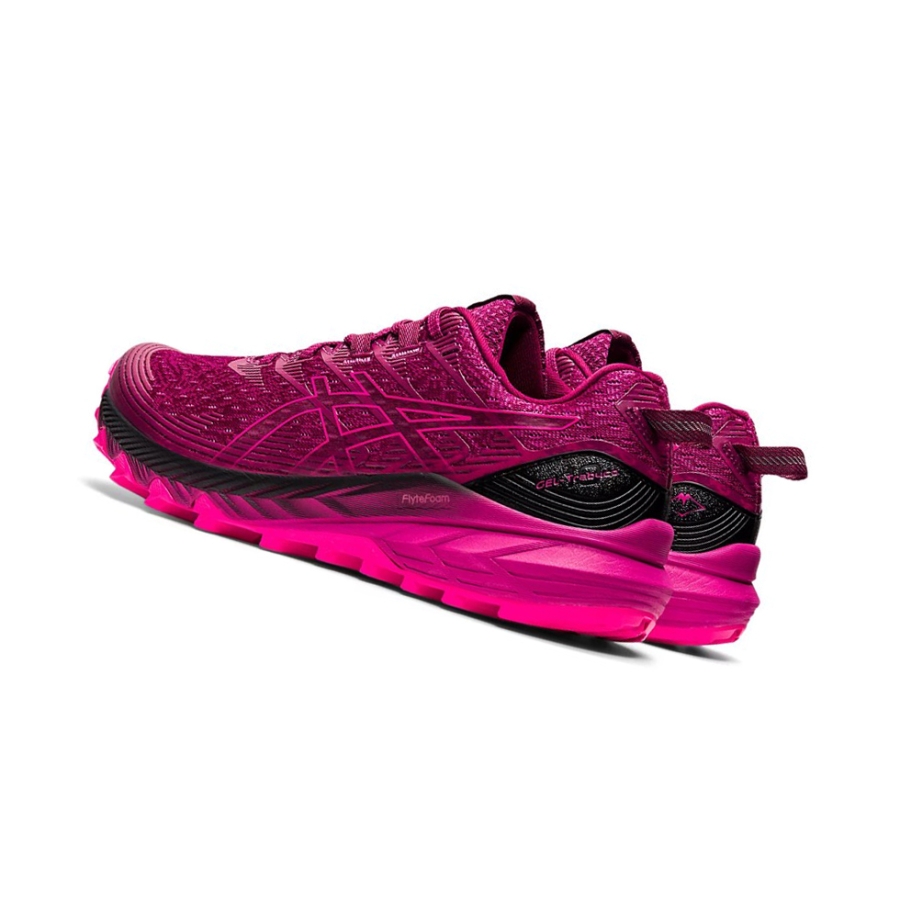Dried Berry / Fuchsia Red Women's Asics GEL-Trabuco 10 Trail Running Shoes | US81643UD - Asics Outlet Sale