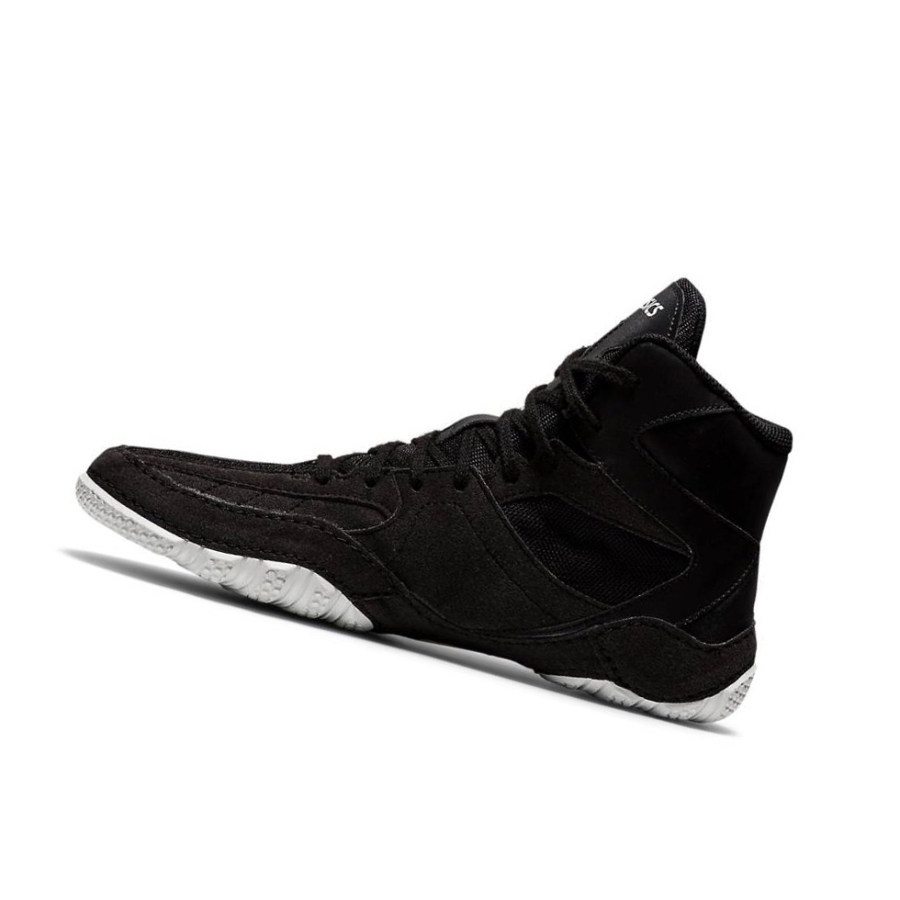 Black Men's Asics MATCONTROL Wrestling Shoes | US31596EP - Asics Outlet Sale