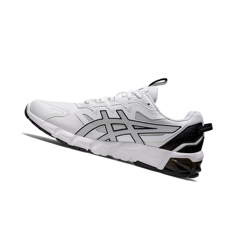 White / Black Men's Asics GEL-QUANTUM 90 Sneakers | US13786FI - Asics Outlet Sale